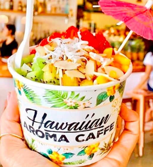 ハワイアンアロマカフェ(Hawaiian Aroma Caffe)トロピカルボウル